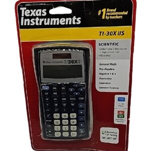 TEXAS INSTRUMENTS TI-30X IIS calculator NWT